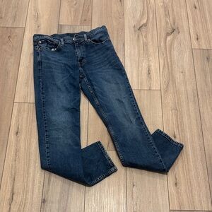 Levi's Dark Blue Men's Straight Jeans
